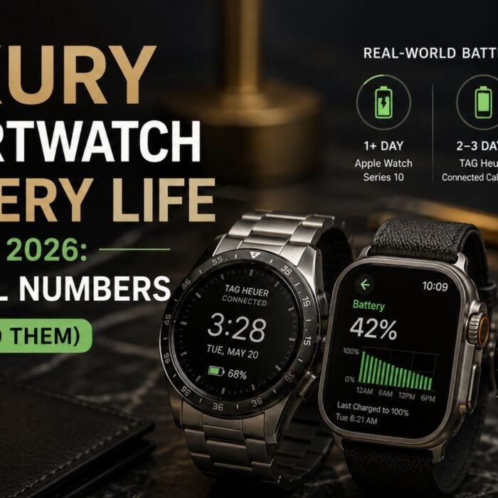 Luxury Smartwatch Battery Life in 2026